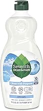 Seventh Generation Dish Liquid Soap Free & Clear liquid soap Dishwashing Soap Dish Soap for sensitive skin 19 oz