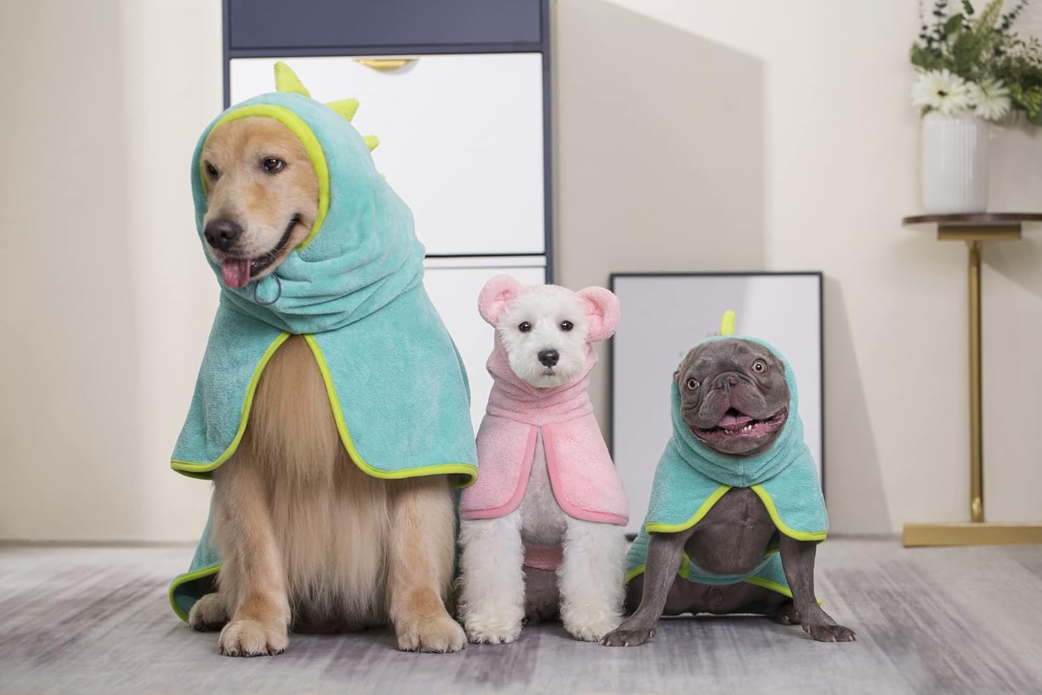 Super Soft Fast-Drying Dog Towel Set