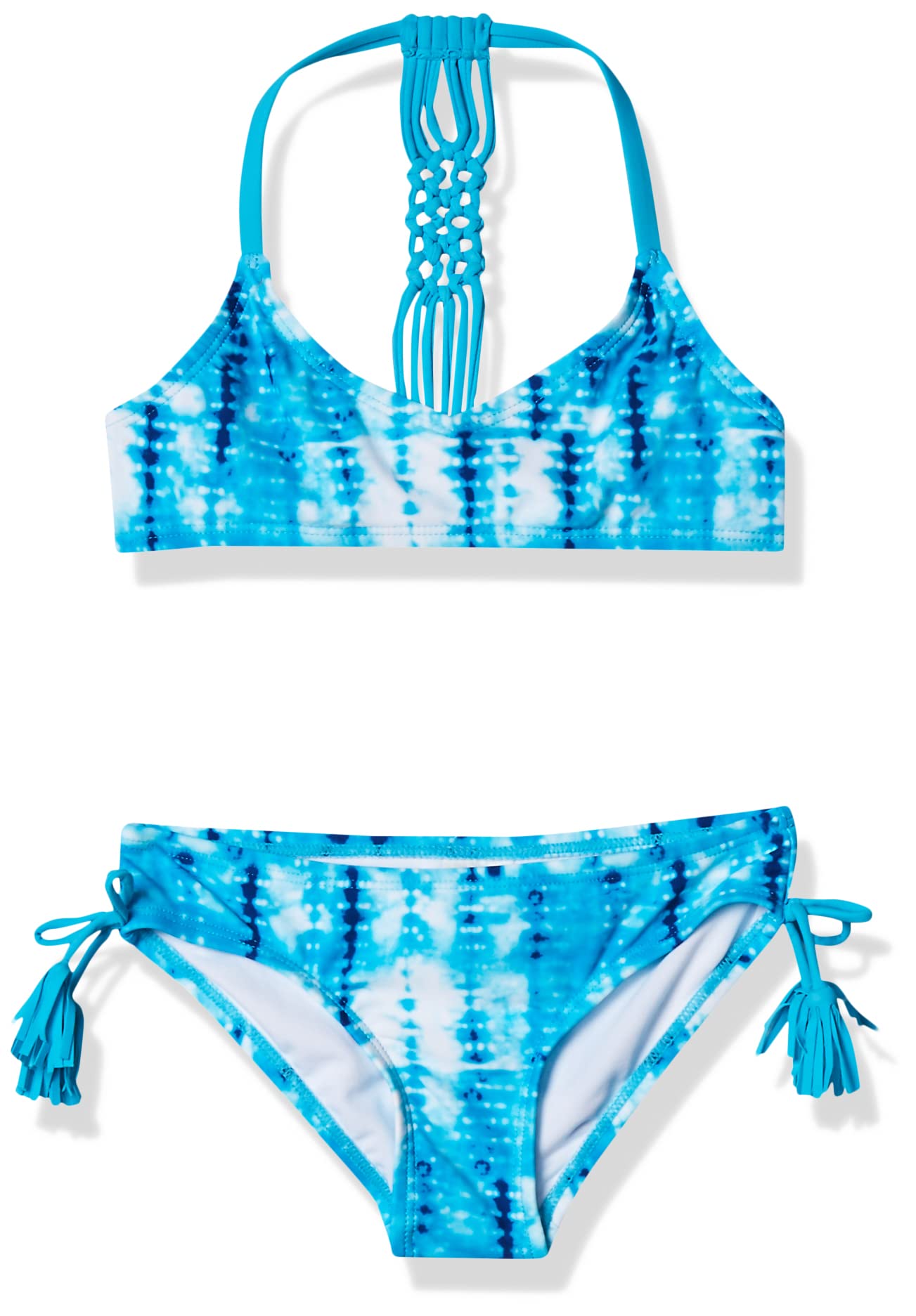 Kanu Surf Girls' Willow V-Neck Bikini Beach Sport 2-Piece Swimsuit