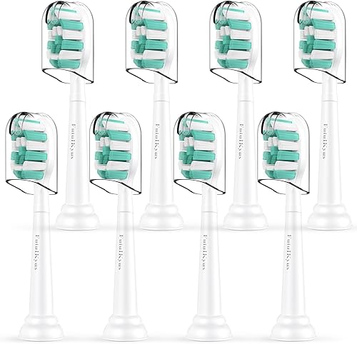 FutulkyUS Cabezales de repuesto para cepillo de dientes Philips Sonicare, cabezal de repuesto de dientes sónico eléctrico 4100 C1 C2 G2 control de