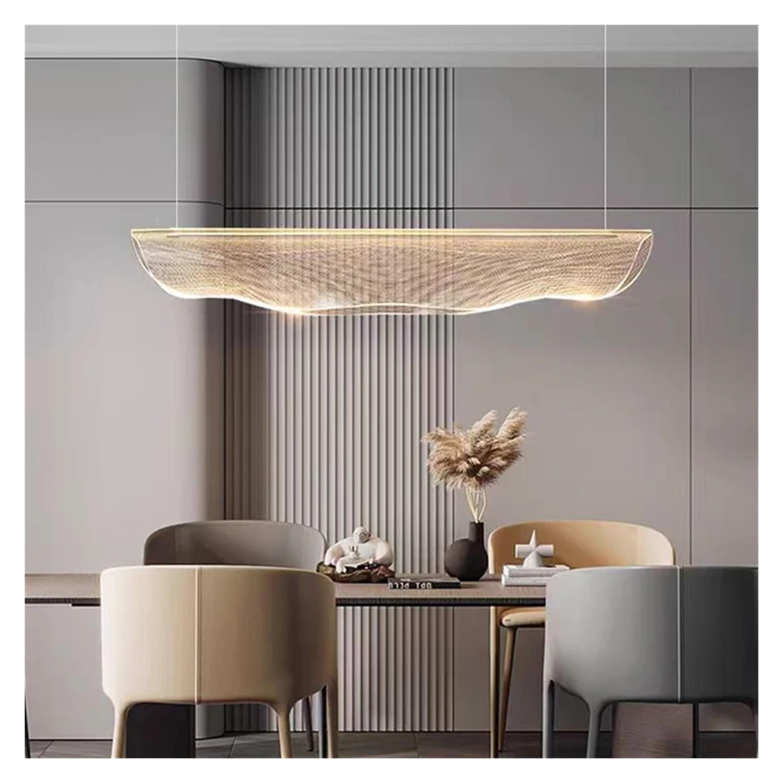 Suspension design LED pour lustre salon moderne et salle à manger
