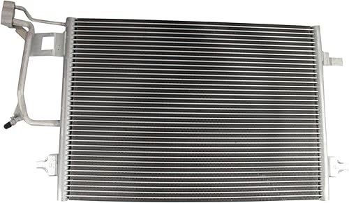 Vista 154 de TRQ Condensador de aire acondicionado A/C compatible con Chrysler Town & Country 2008-2016, Dodge Grand Caravan 2008-2019, Ram C/V 2012-2015