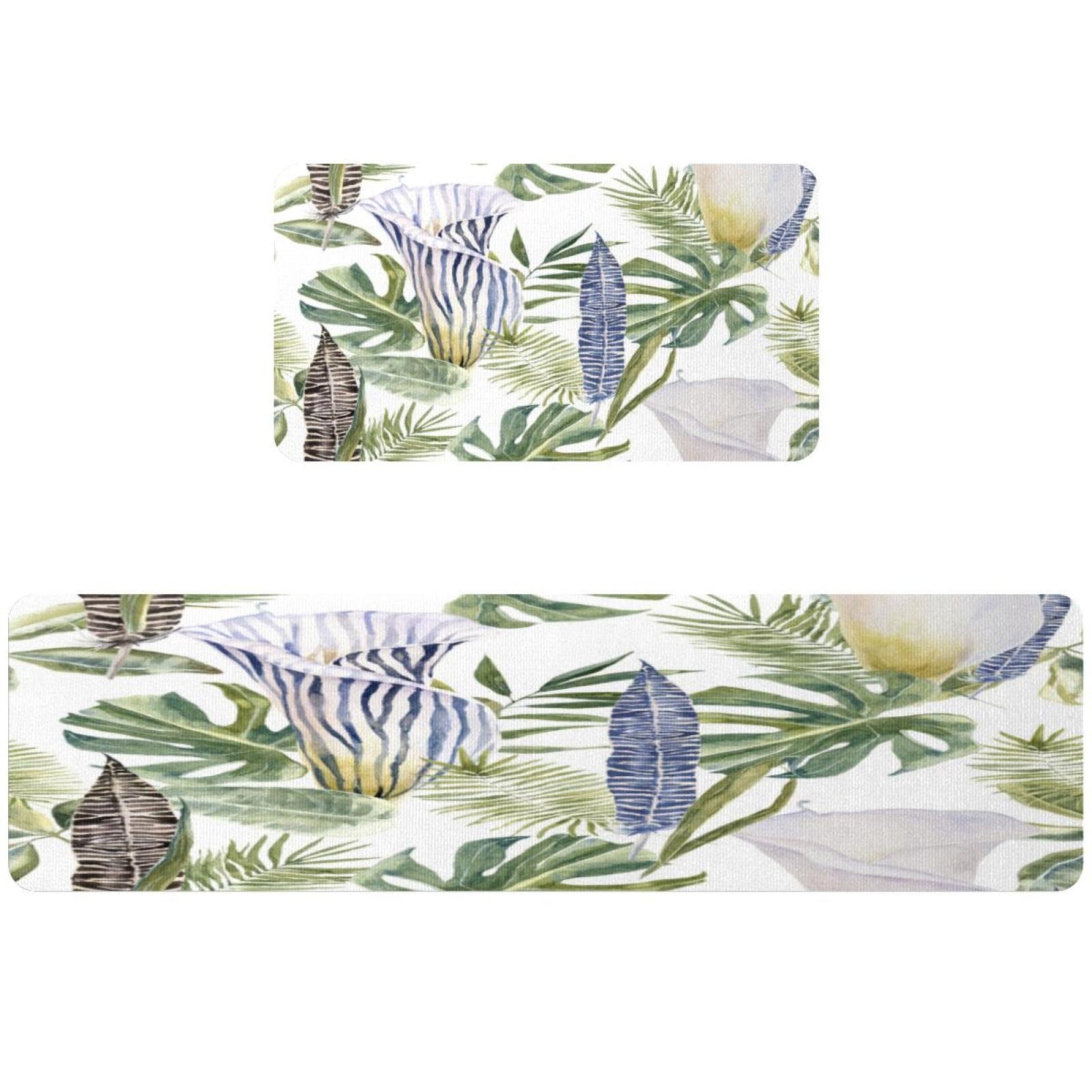 Alfombra de cocina absorbente VAPOKF ideal para cuarto de lavado y pasillos