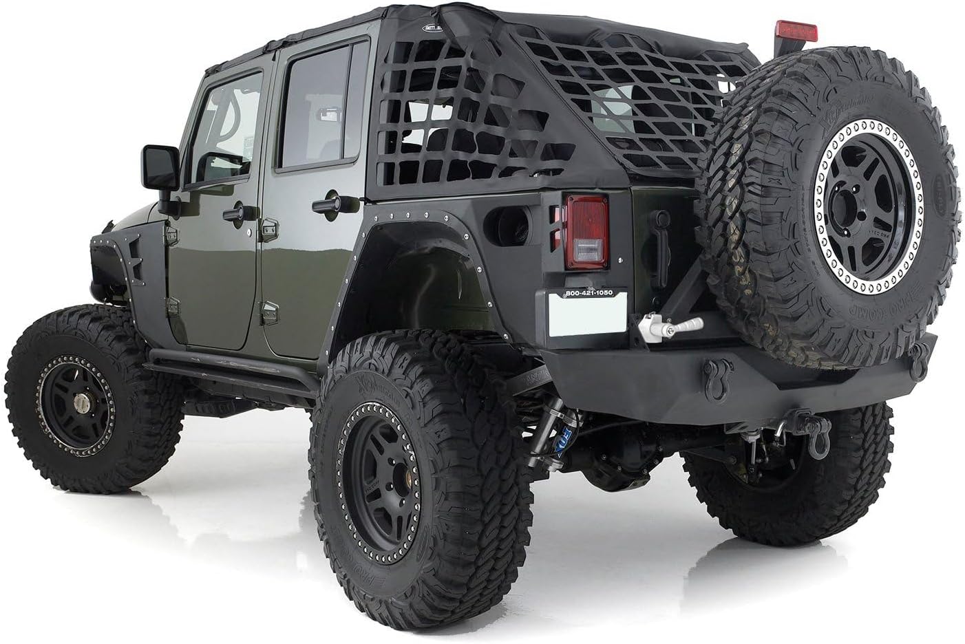 SmittyBilt XRC RR BUMP W HITCH TIRE - SB76856