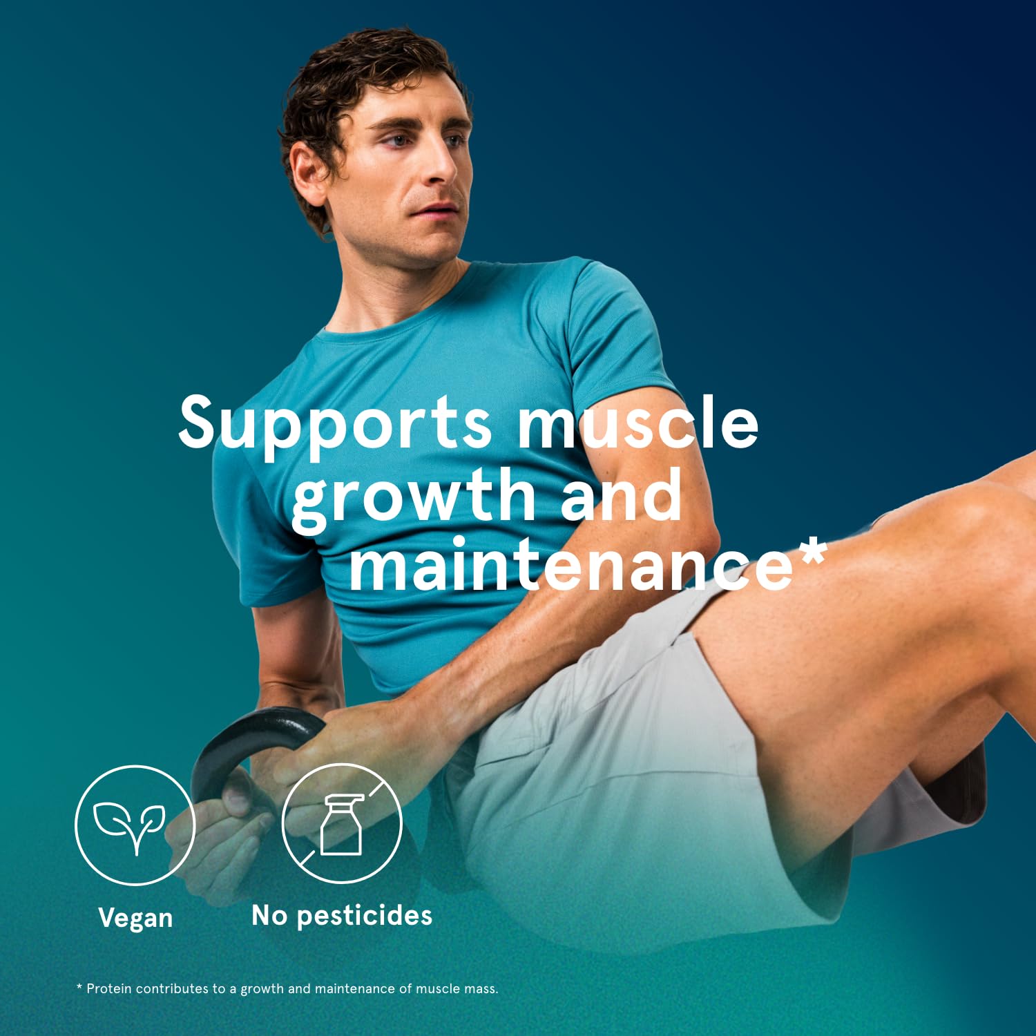 PUORI PB Plant Protein Booster Proteine Vegane con calcio da alghe marine - 317g 25 dosi
