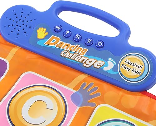 Miniatura 6 de Aatraay Tapete de baile electrónico, música de fondo múltiple, mezcla de ritmos y danza, tapete de baile para niños y niñas, tapete de baile musical