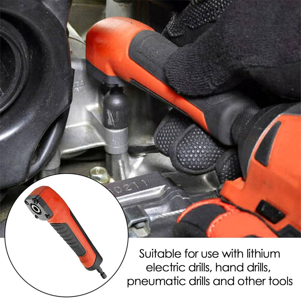 Amazon | コーナー電動ドリルビット、90度インパクトドリル