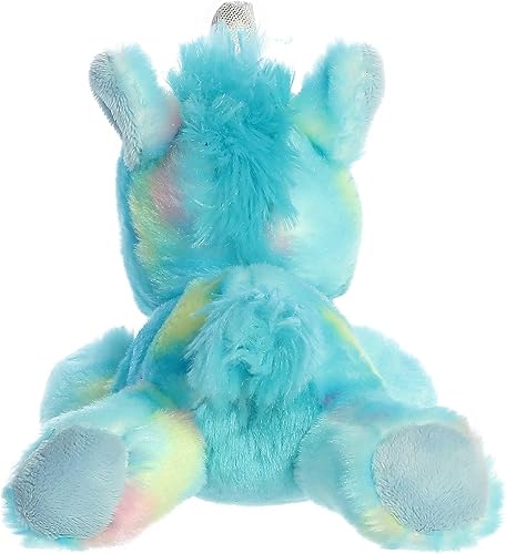 Miniatura 4 de Animal de peluche unicornio brillante de fantasía Blueberry Ripple 16701 de 7 pulgadas de Aurora