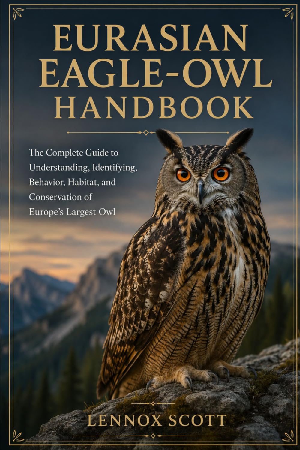 EURASIAN EAGLE-OWL HANDBOOK: The Complete Guide to Understanding, Identifying, Behavior, Habitat, and Conservation of Europe’s Largest Owl
