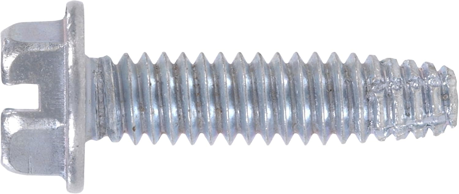 The Hillman Group 81536 5/16-18 x 1-1/4-Inch HWH Slotted "F" Thread Cutting Screw, 100-Pack