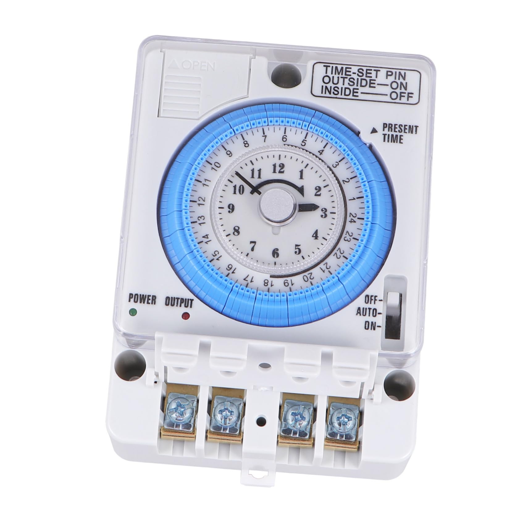 Cabilock Temporizador Industrial De Cocina Mecánico y Duradero Control De Exacto Fácil De Usar Ca