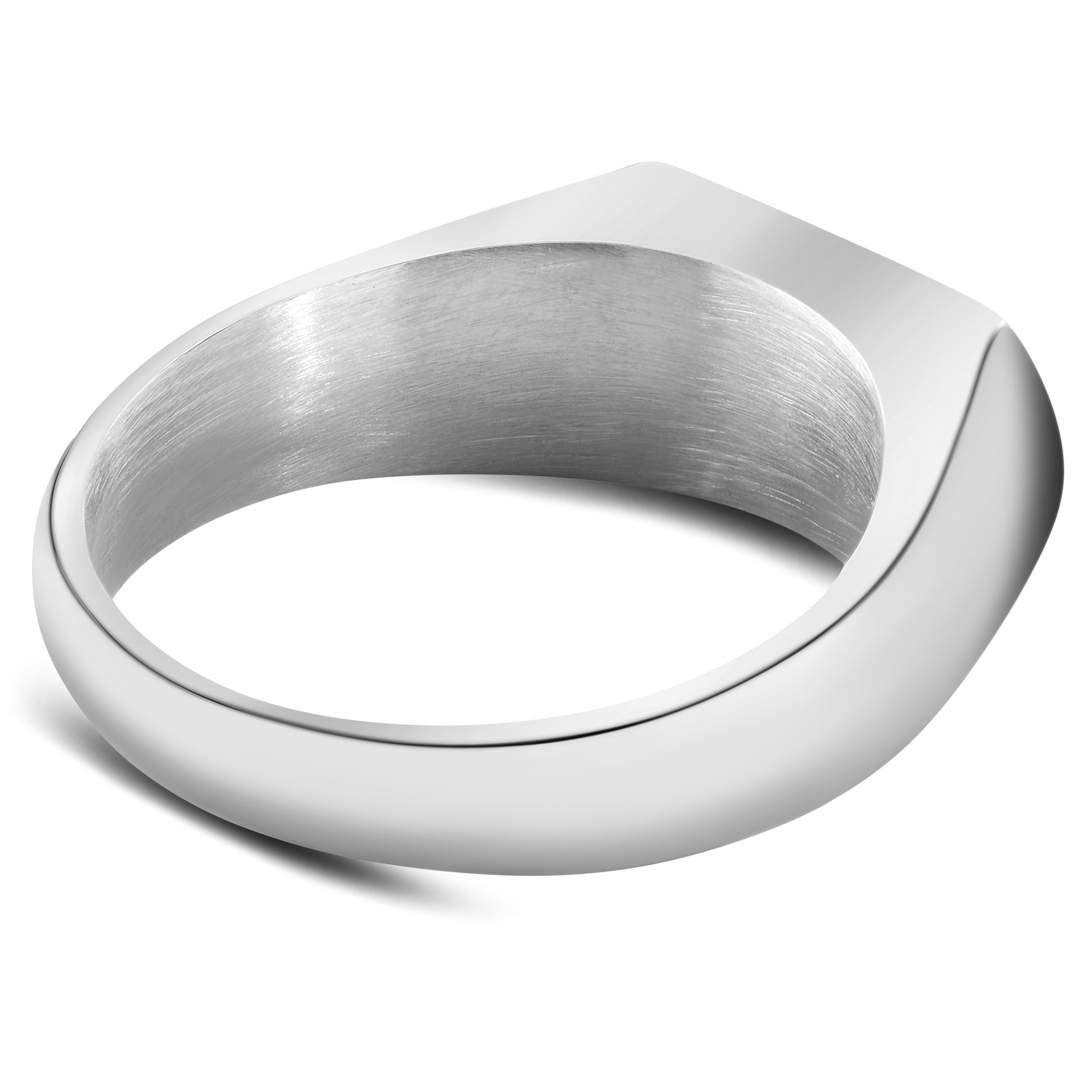 Arkai by Trendhim Siegelring Herren | Sigelring aus Edelstahl mit Naturstein | Dänisches Design | Ausdrucksstarker Männerschmuck für Alltag & Anlass