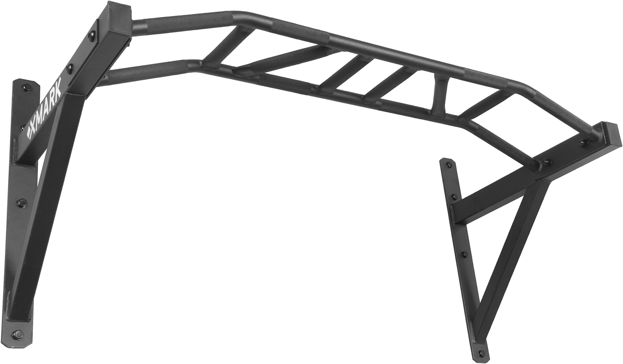 XMARK Commercial Wall Mounted Multi Grip Pull Up Bar Ranked Number 1 Men’s Health