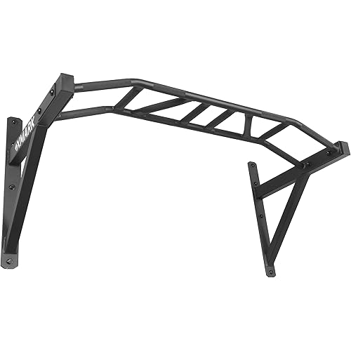 XMARK Commercial Wall Mounted Multi Grip Pull Up Bar Ranked Number One Men’s Health