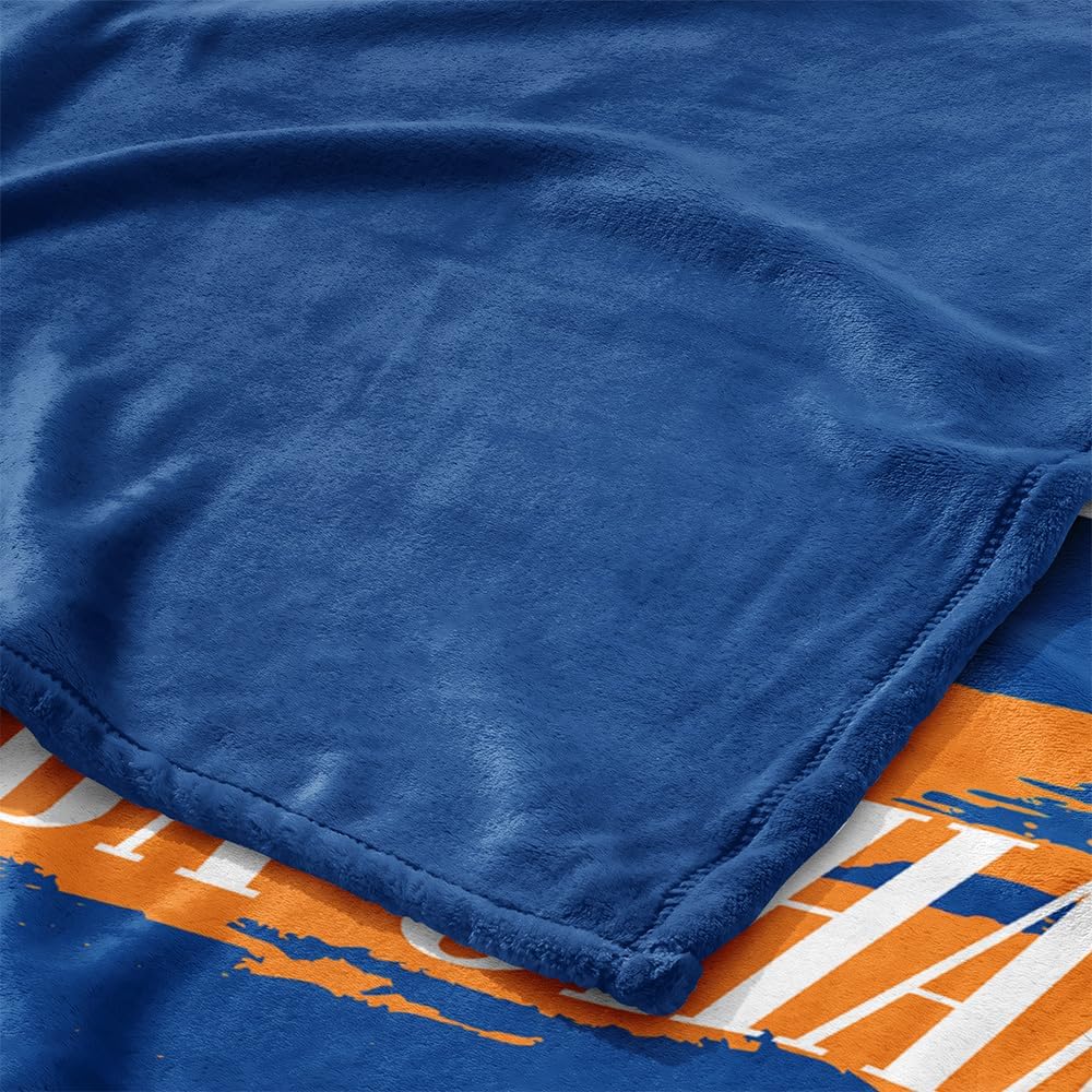 Northwest New York Knicks 2026 NBA Champions Silk Touch Throw Blanket, Ultra Soft Plush Polyester, Lightweight Warm Decorative Fan Gift, 46 x 60 in