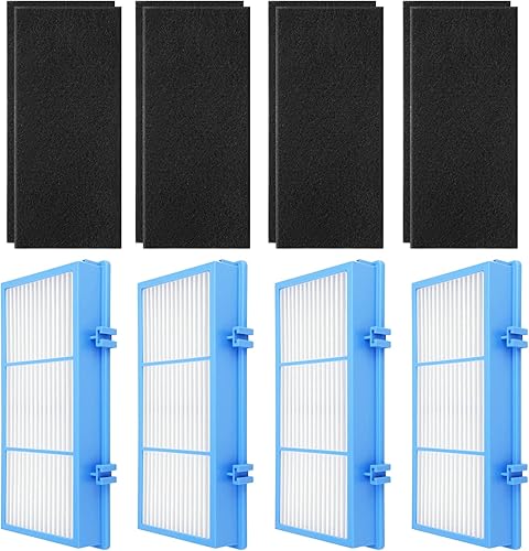 HAPF30AT - Filtro de repuesto tipo HEPA de aire total para purificador de aire Holmes AER1, compatible con HAPF300AH-U4R y HAP242-NU, Funmit 4