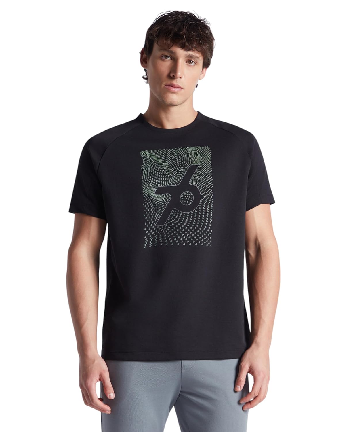 Jockey MV02 Men's Super Combed Cotton Blend Graphic Printed Round Neck Half Sleeve T-Shirt with Stay Fresh Treatment_Black_L - Review, Price and Buying Guide