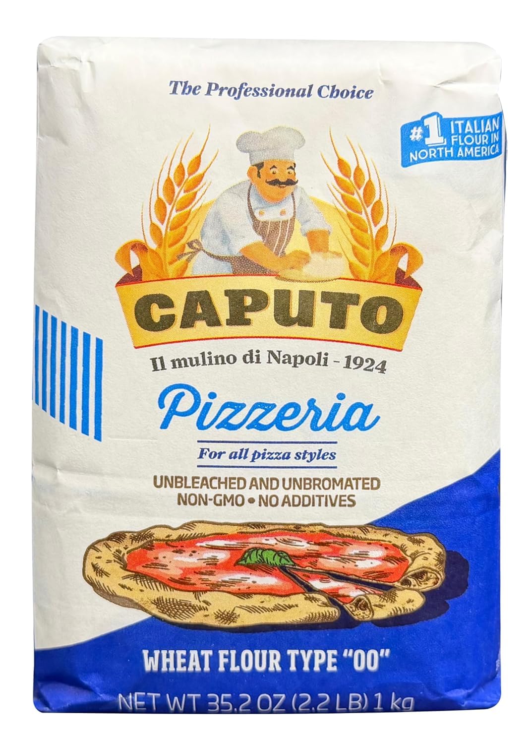 KUTYUUT 6x Farina Molino Caputo Pizzeria per Pizza Napoli Pizzamehl Pizza Mehl 1kg