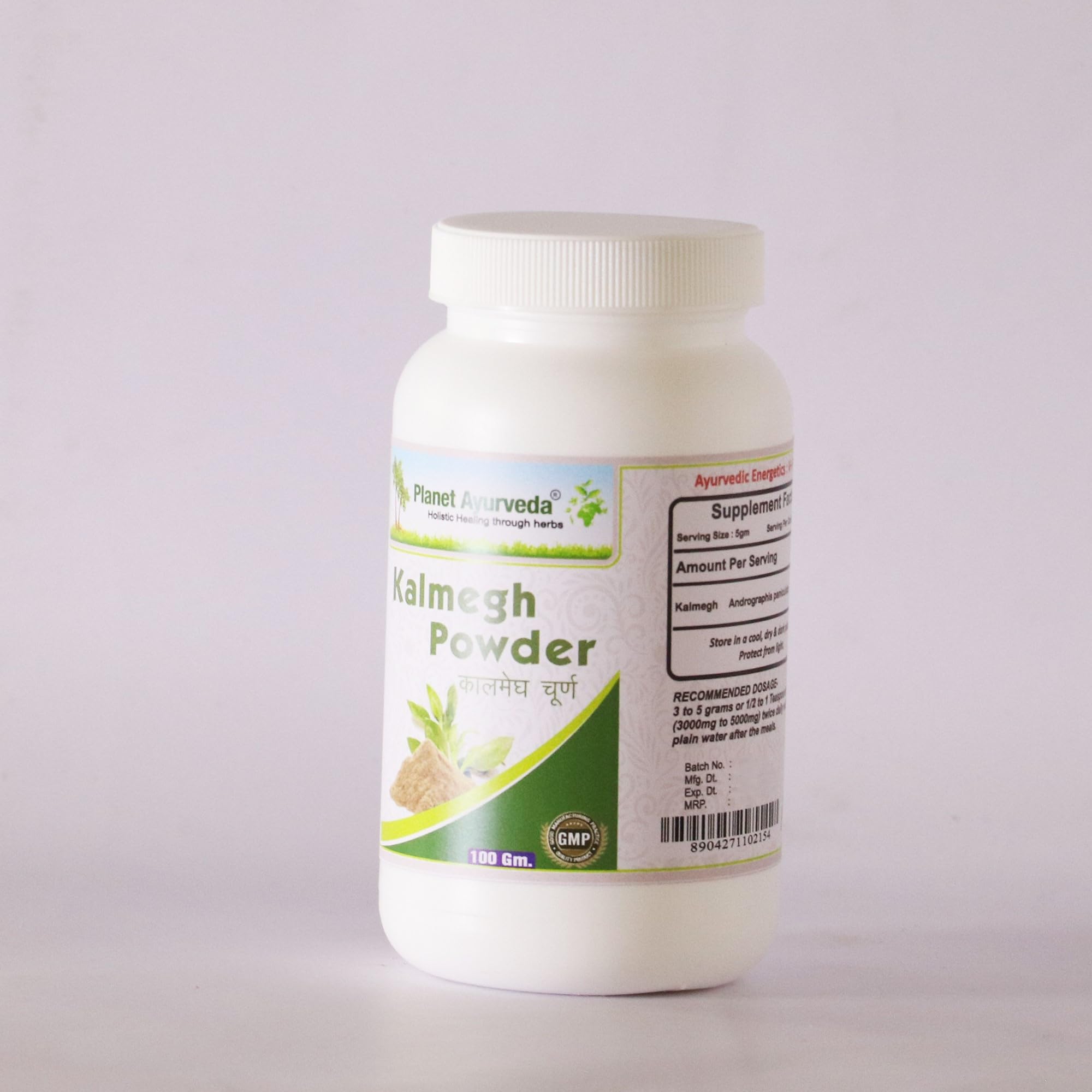Planet Ayurveda Kalmegh Powder- Supports Liver Health & Digestive Wellness- 100 g — Amazon image 3