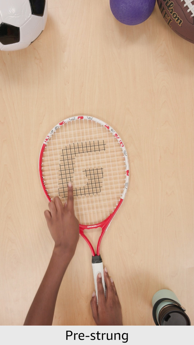 Amazon.com: GAMMA Sports Junior Tennis Racquet: Quick Kids