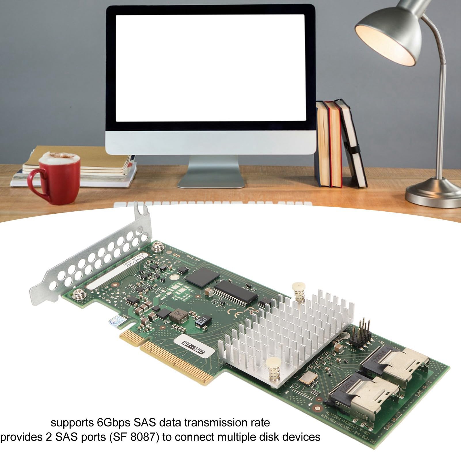 2-poorts PCI Express 2.0 SATA III 6 Gbps RAID Controllerkaart Met 2 Msata Sleuven En Hyperduo Ssd Tiering Raid Controller