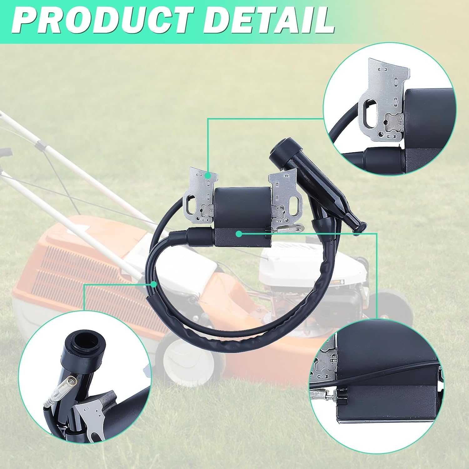 Ignition Coil Assy Fit For GX 270 340 390 301 339 389 420 439 cc