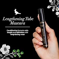 Vista 2 de butter LONDON SOHO SHOW - Máscara de pestañas alargadora, de larga duración, engrosamiento y voluminizador con cepillo integrado, máscara