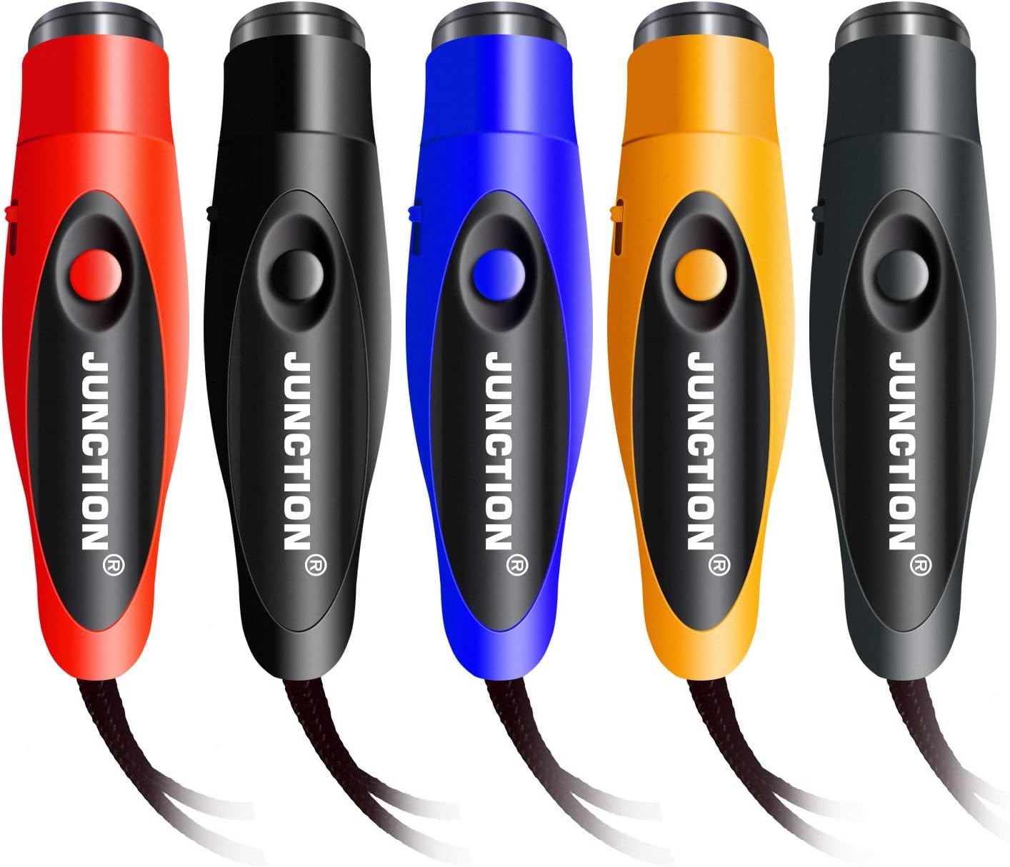 LKV Electronic Dog Whistle, Handheld 3 Distinct High Volume Loudest Electric Whistle with Lanyard for Dog training/Referee Coaches/Self Defense Emergency/P.E. Teacher/Marine/Police/Outdoor Camping