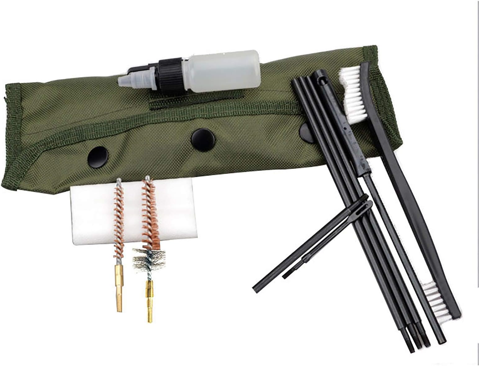 Otto-Essen M16 Hunting Tool Cleaning Kit Pouch Cleaner Brush for 22cal 5.56mm Rifle New