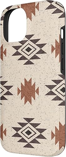Miniatura 2 de Funda rústica para iPhone 14 con patrón azteca bohemio occidental