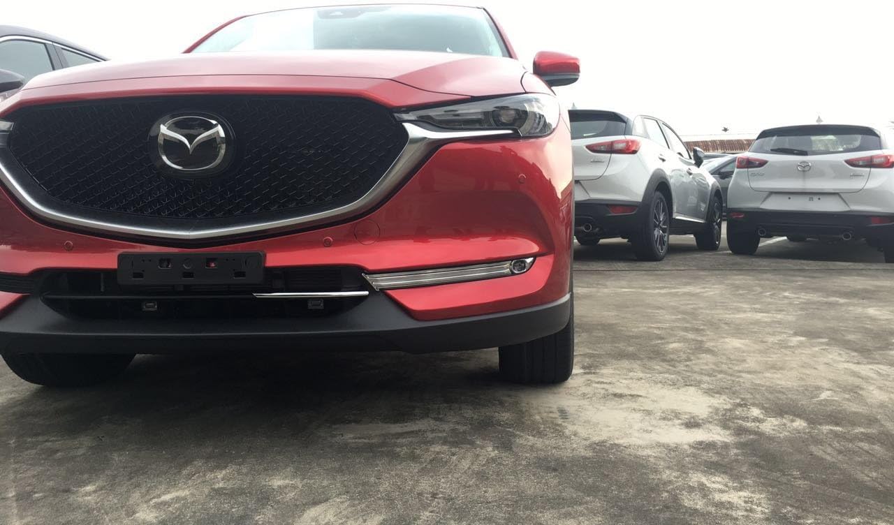 Generic Fit For Mazda 2017 2018 2019 2020 2021 CX-5 CX5 Grand Touring/Grand Select Model Chrome Front Fog Light Lamp Cover Bezel Trim