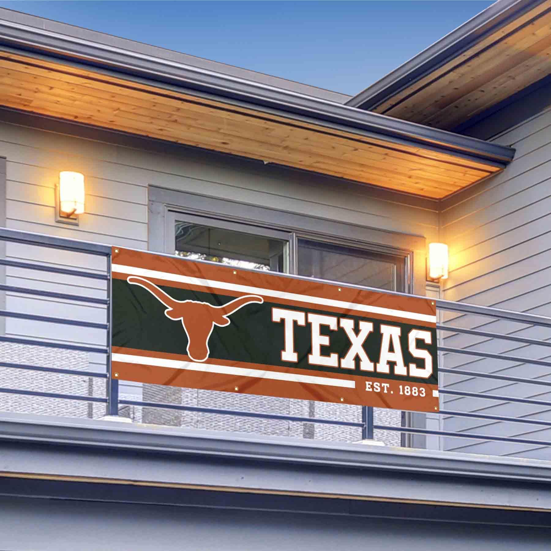 Amazon.com : Texas Longhorns Large 2x6 Foot Banner : Sports & Outdoors