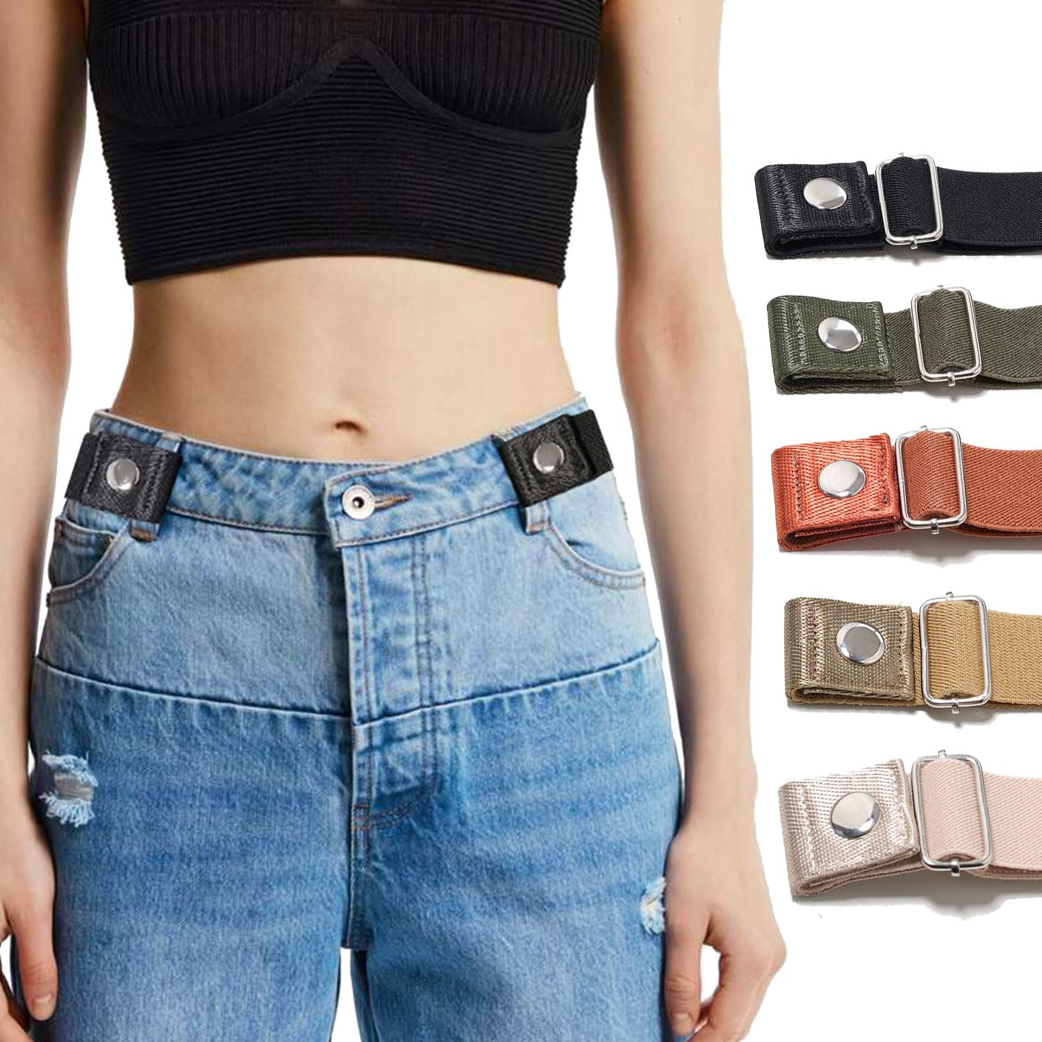 【新品未使用美品】1PIU1UGUALE3golf ベルト 男女兼用 1PIU1UGUALE3 GOLF - ロゴバックルベルト | ブラック | ユニ