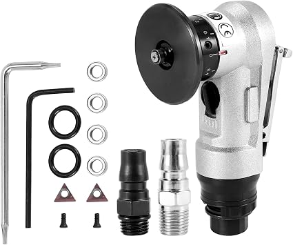 Manual Pneumatic Chamfering Machine, Linear Chamfering Tools, 45 Degree Metal Trimming Arc Corner Deburring Kit