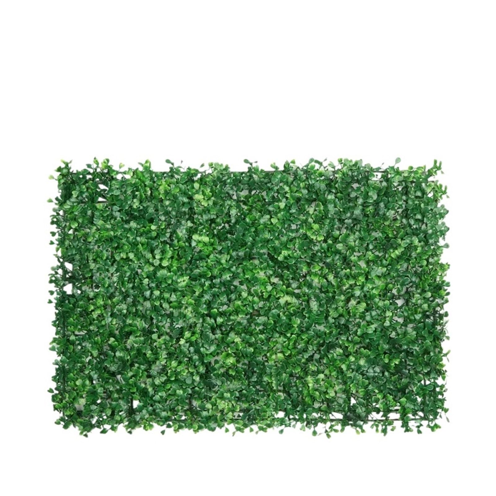 DFGRGRV Artificial Turf 1PC Lawn Decoration 40X60cm Artificial Milan Grass Carpet Turf Simulation Plastic Plants Lawn Hotel Home Wedding Background Wall(Green1)