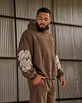 BOOMLEMON Mens Casual Fashion Hooded Sweatshirts Graphic Print Hoodies Pullover Gym Workout Long Sleeve Streetwear