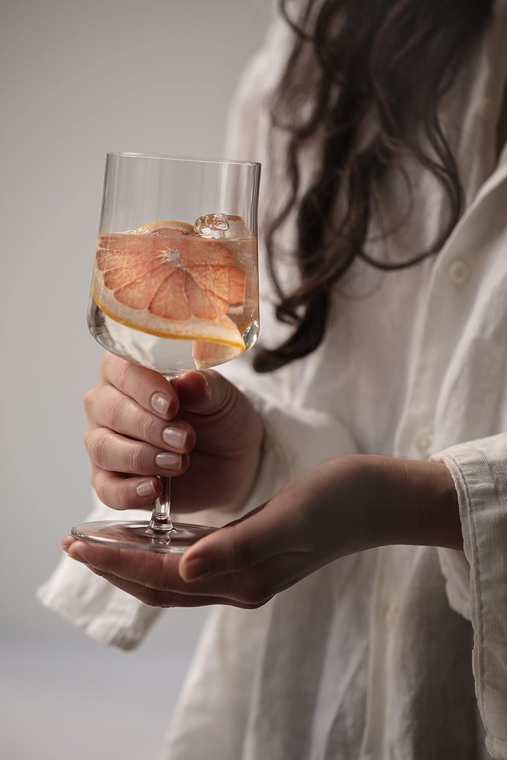 Orrefors Informal 12 oz. Stemware, Set of 4,