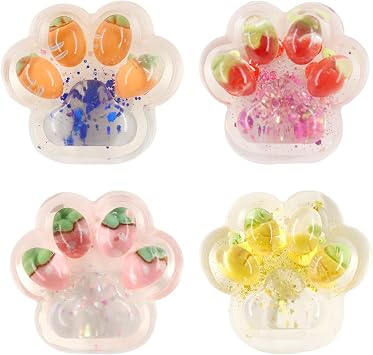 4 pieces cat paw squishy cat paws squishy squishy cat paw squishy paw