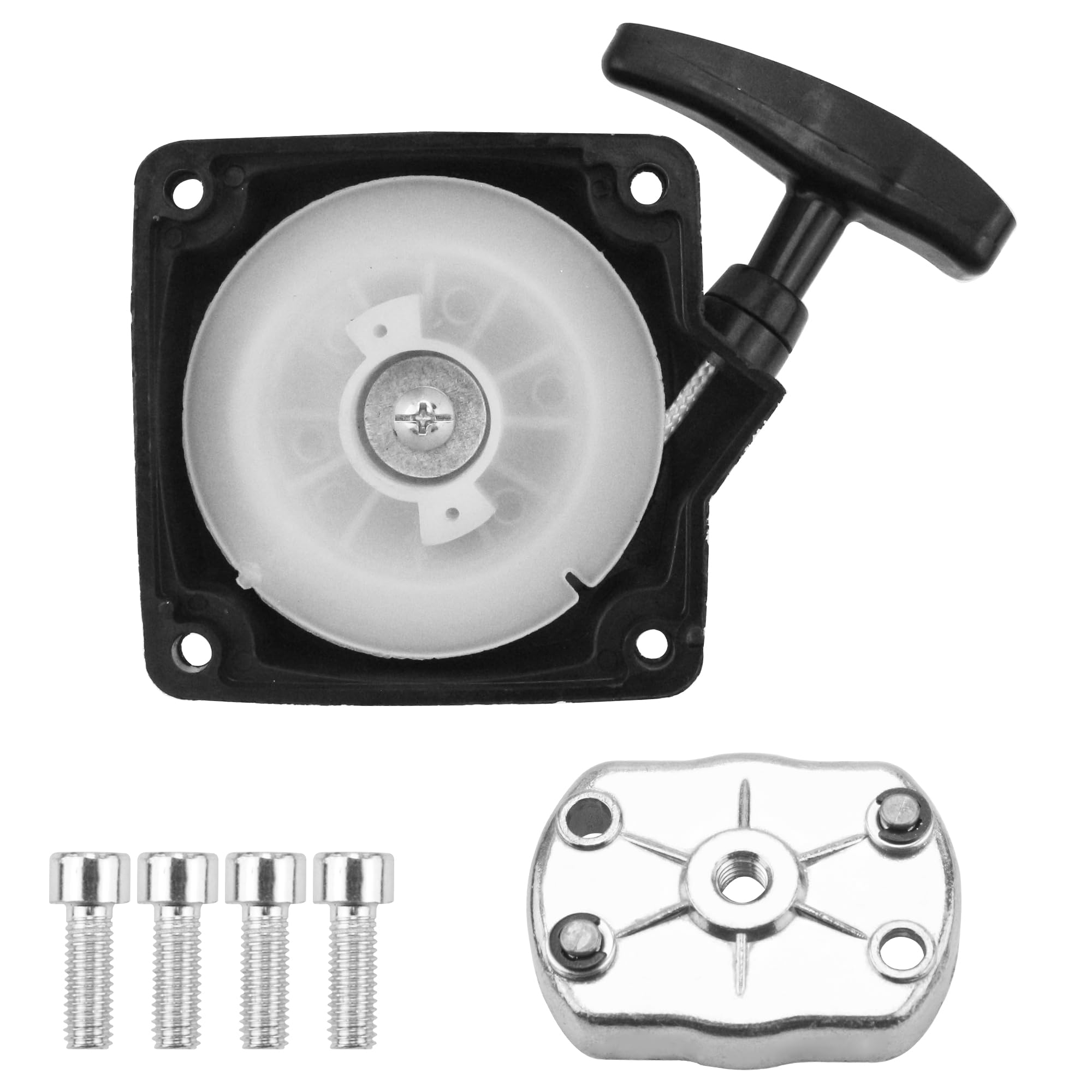 Recoil Pull Start Starter with Claw Pawl Cog for 2 Stroke 43cc 47cc 49cc Tanaka Scooters ATV Quad Mini Pocket Bike X1 X2 X8 Xtreme Gas