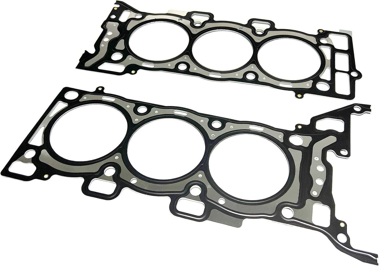 MLS Cylinder Head Gaskets Replacement for Buick Allure Lacrosse Enclave Cadillac CTS SRX Chevrolet Traverse Impala Equinox GMC Acadia 3.6L 217CID V6 DOHC N/A 2004-2017 (2pcs)