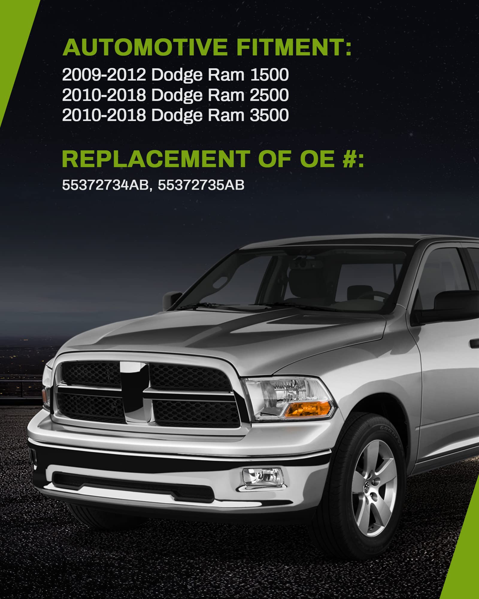 Parrilla Para Dodge Ram1500 2013 2014 2015 2016 2017 2018