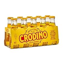 Crodino Biondo – Aperitivo Analcolico Pronto da Bere, 10 Bottigliette da 10 cl