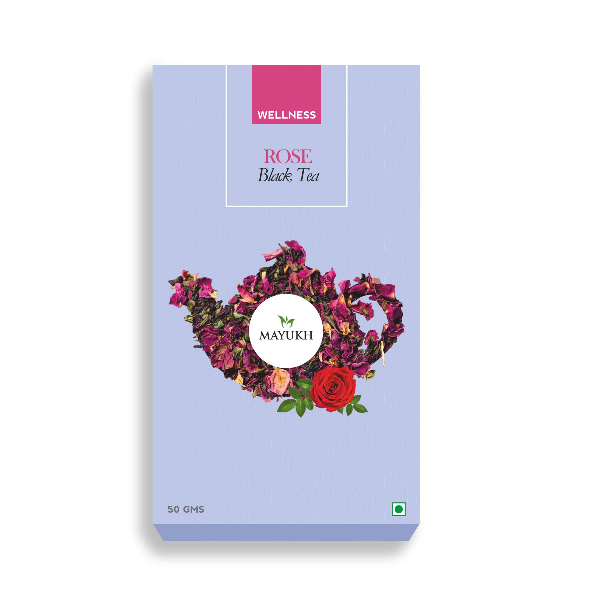 Mayukh - Rose Black Tea | Whole Leaf Tea | Rose petals with Darjeeling tea | Loose leaves | 100% Natural Ingredient | Loose leaf tea | 50 GMS - 20 Cups (B08GHNQX64) Amazon Price History, Amazon Price Tracker
