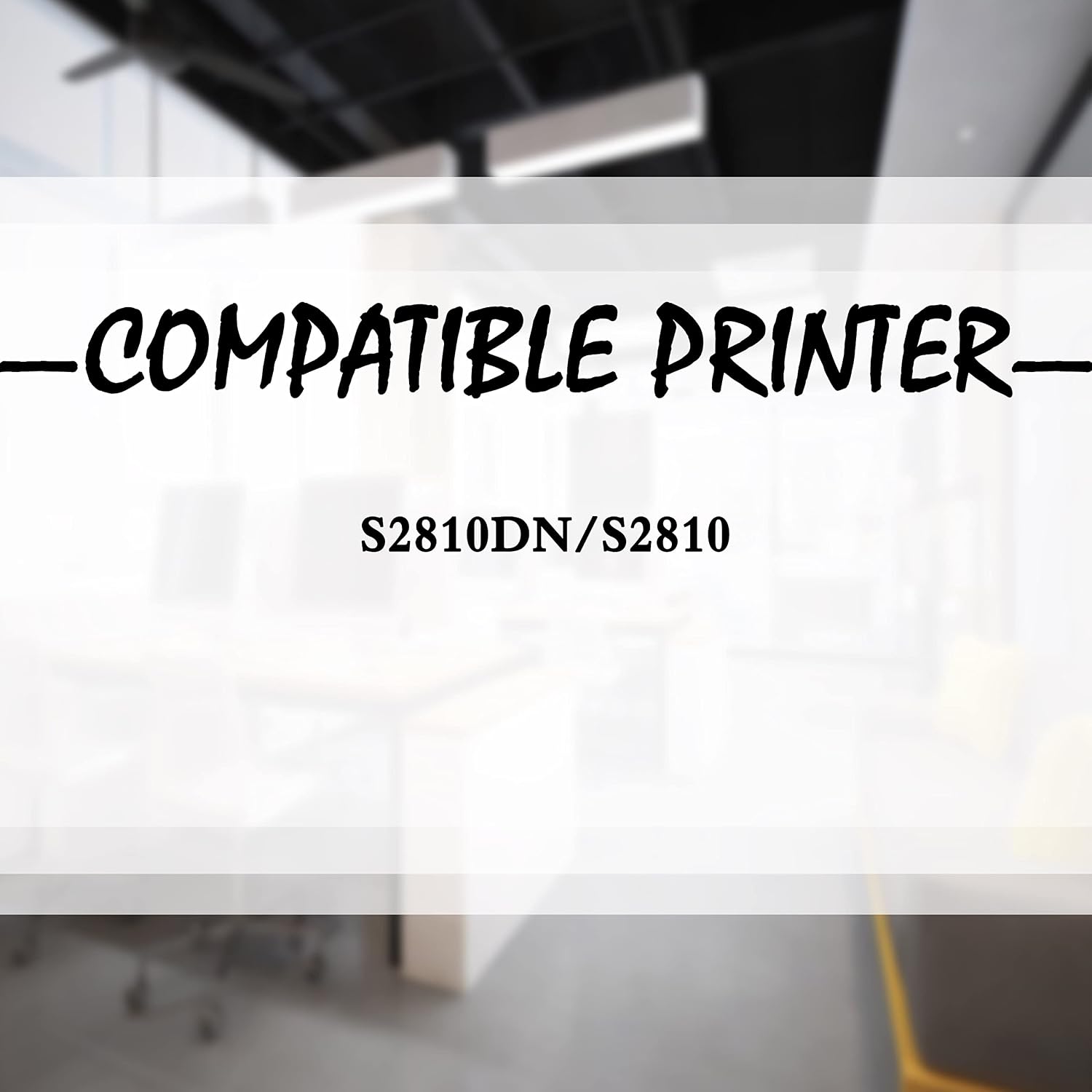 Compatible Toner Replacement for Dell 2810dn S2810dn S2810 Toner Cartridge to use with S2815dn 593-BBMF 47GMH H815dw 2815dn S2815 Printer (6 Black)