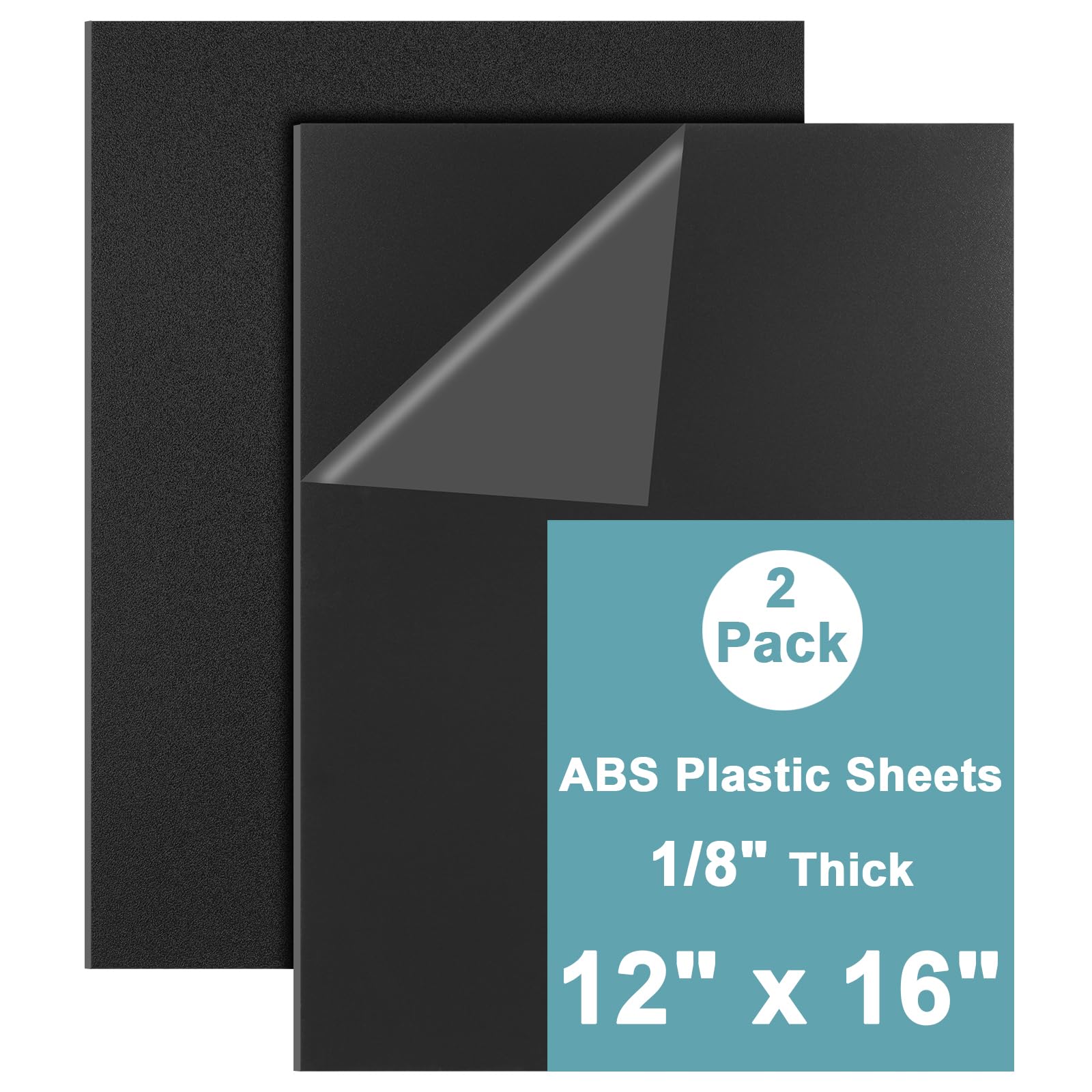 White ABS Plastic Sheet - Durable & Moldable -16