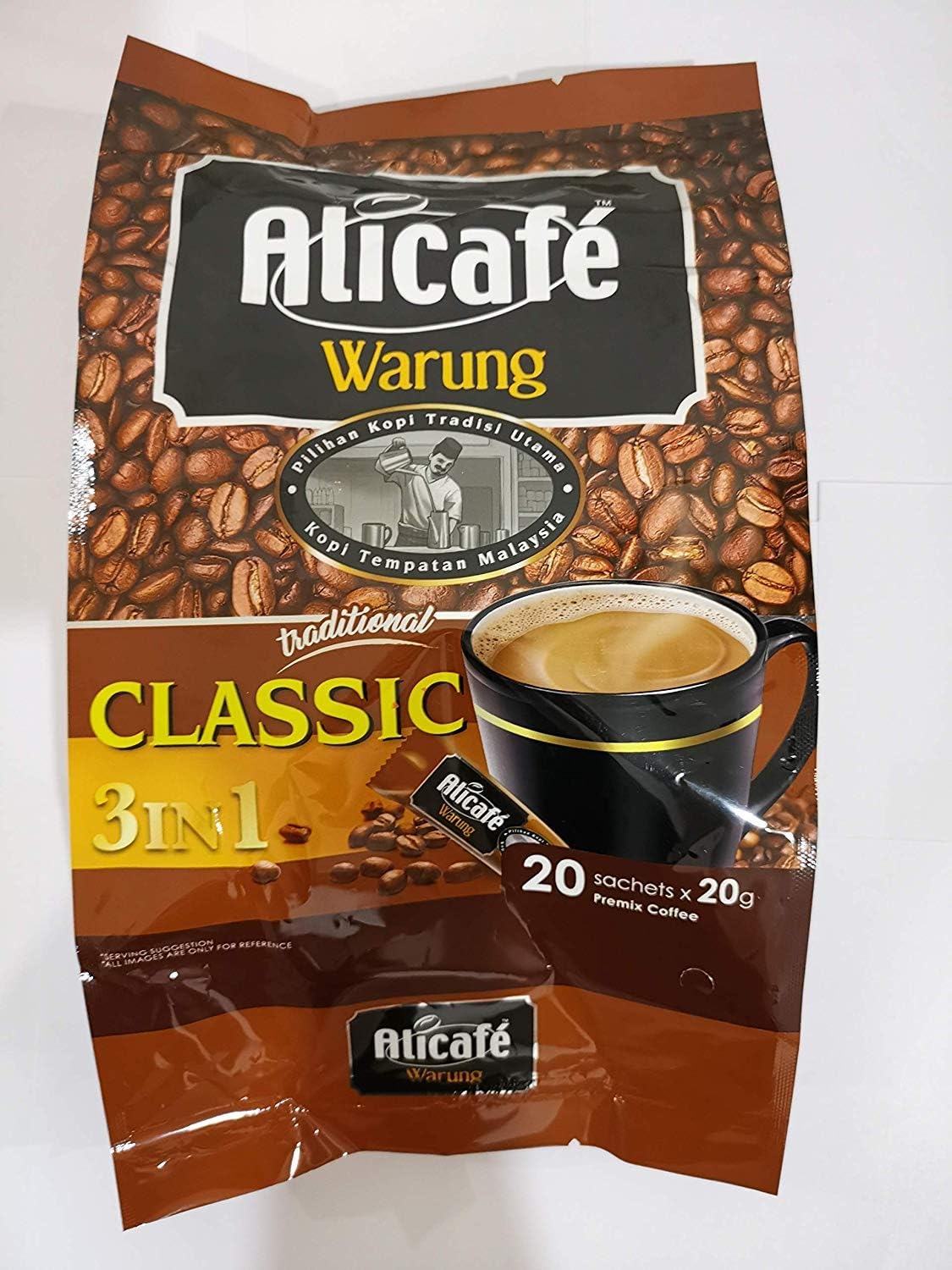 Alicafe Classic 3 in 1 Coffee 20 Sachets