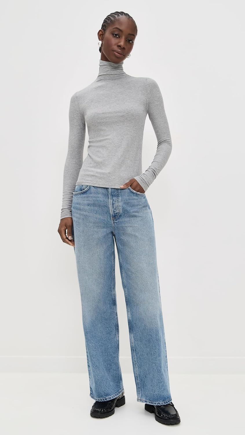 Joe's Jeans Womens The Tony Turtleneck Long Sleeve Top - Image 5