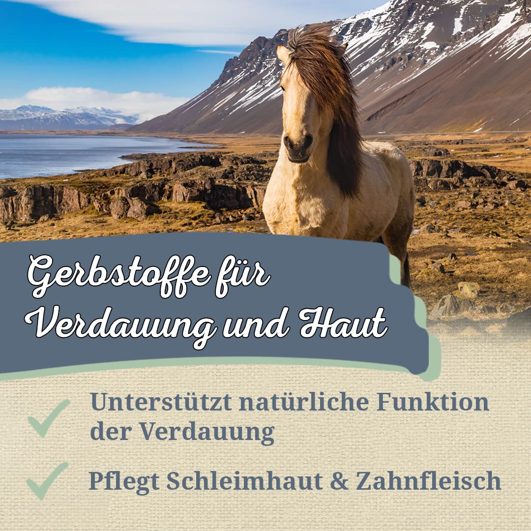 Krauterie Gänsefingerkraut für Pferde, geschnitten (1000 g)