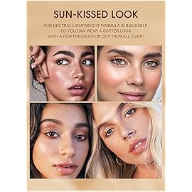 Freckle Pen 4 Colors Available, Natural Lifelike Freckle Makeup Pen, Waterproof Long Lasting Quick Dry - Light Brown, Natural Coffee, Chestnut, Dark Brown (2Pack) (3-Chestnut + 4-Dark Brown)