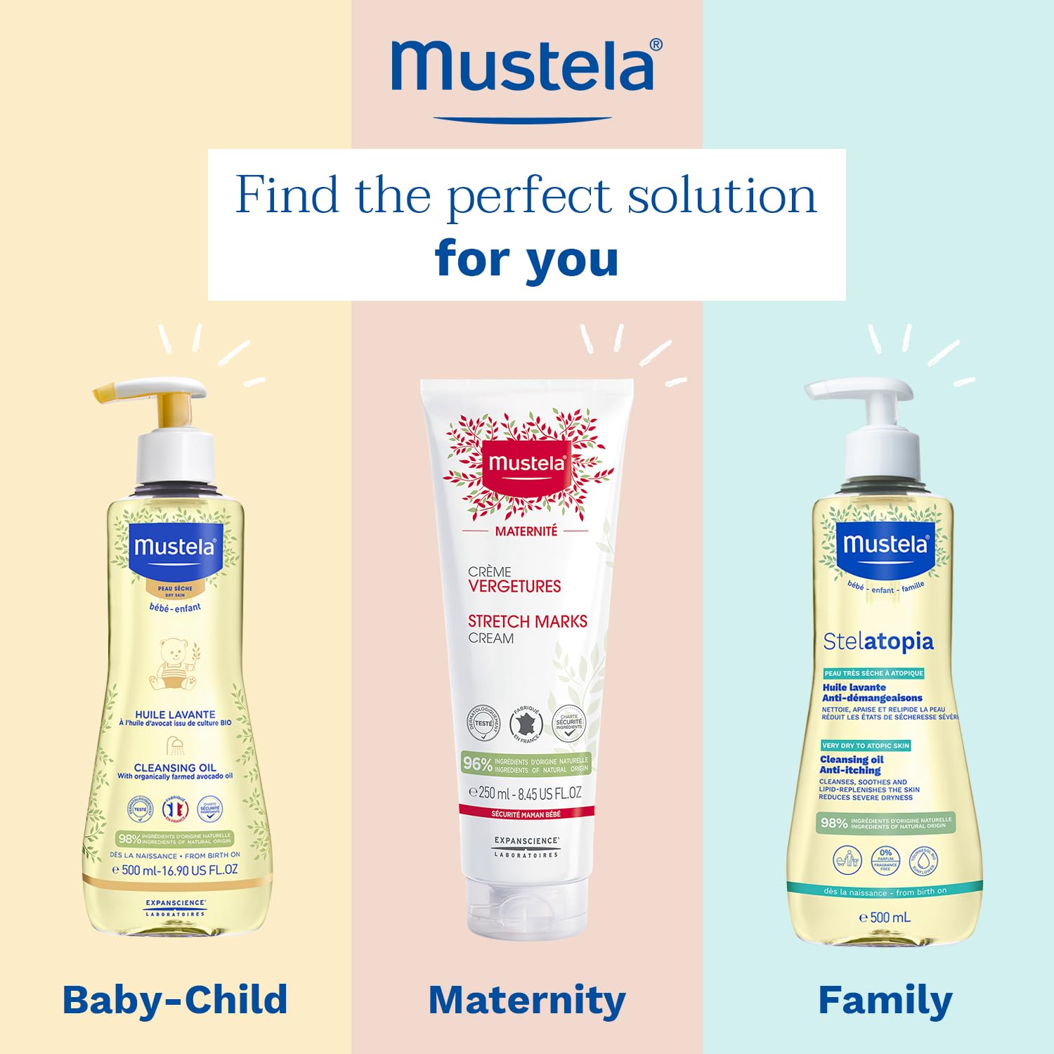Aceite De Baño Mustela 500ml